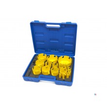 HBM Professional 17-delad multimaterial TCT-diamanthålsågssats
