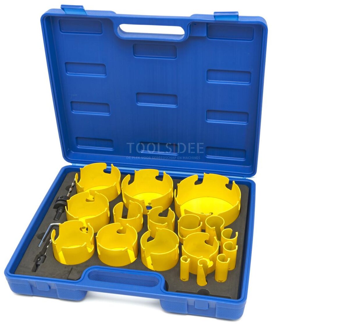 HBM Professional 17-delad multimaterial TCT-diamanthålsågssats