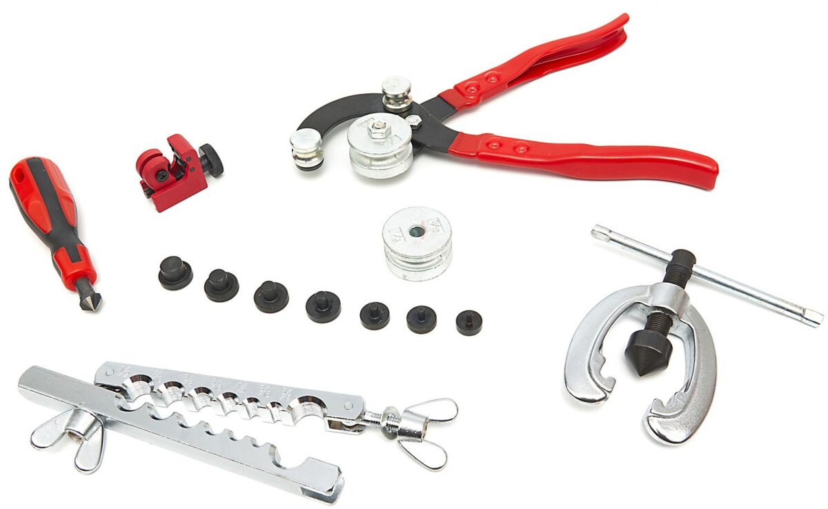  HBM 14-osainen ammattikäyttöön tarkoitettu jarrulinjan taivutus, leikkaus ja nostaminen