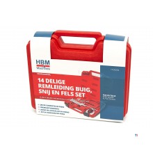  HBM 14-osainen ammattikäyttöön tarkoitettu jarrulinjan taivutus, leikkaus ja nostaminen