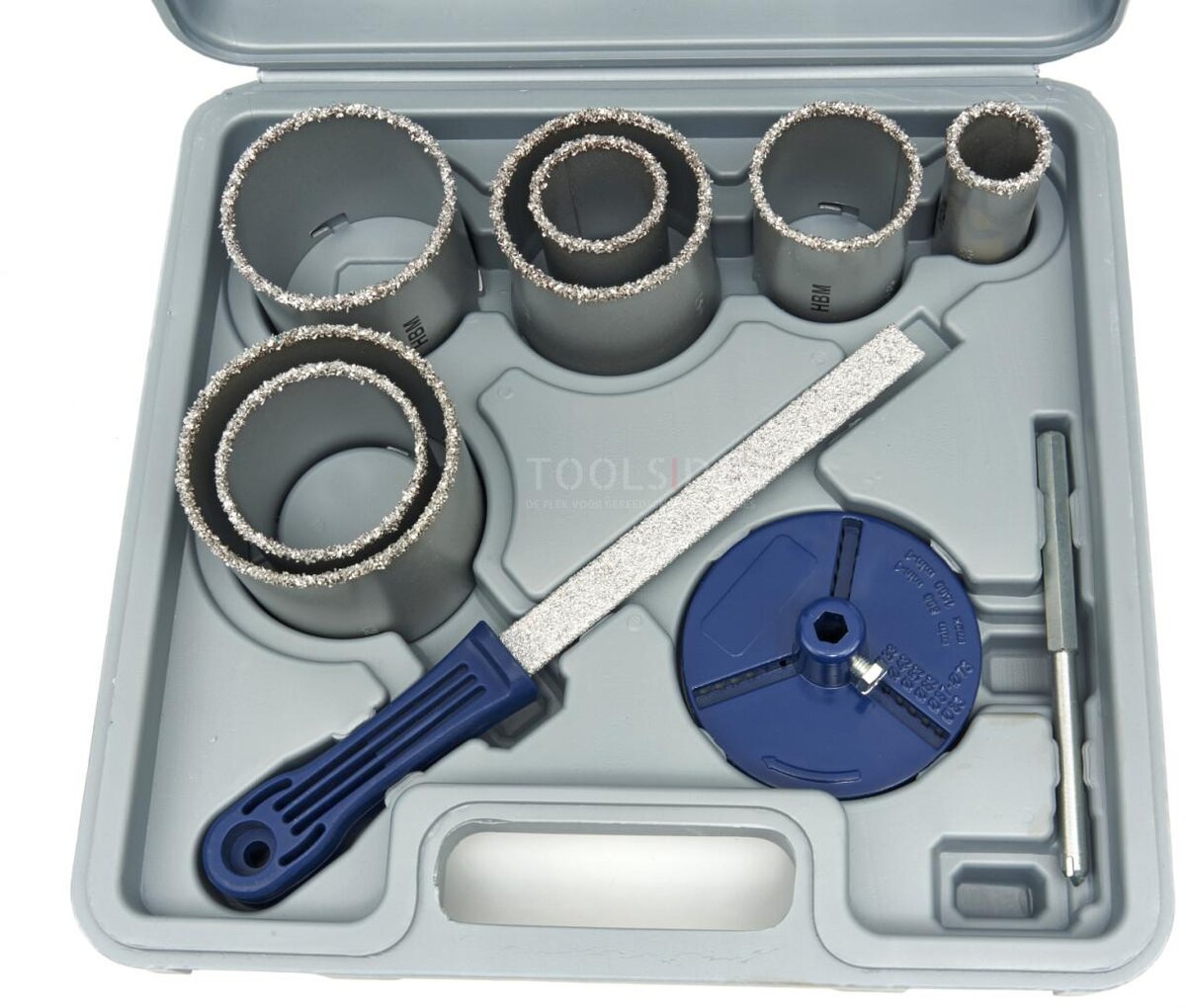 HBM 10 stykke diamant hulsavsæt til sten