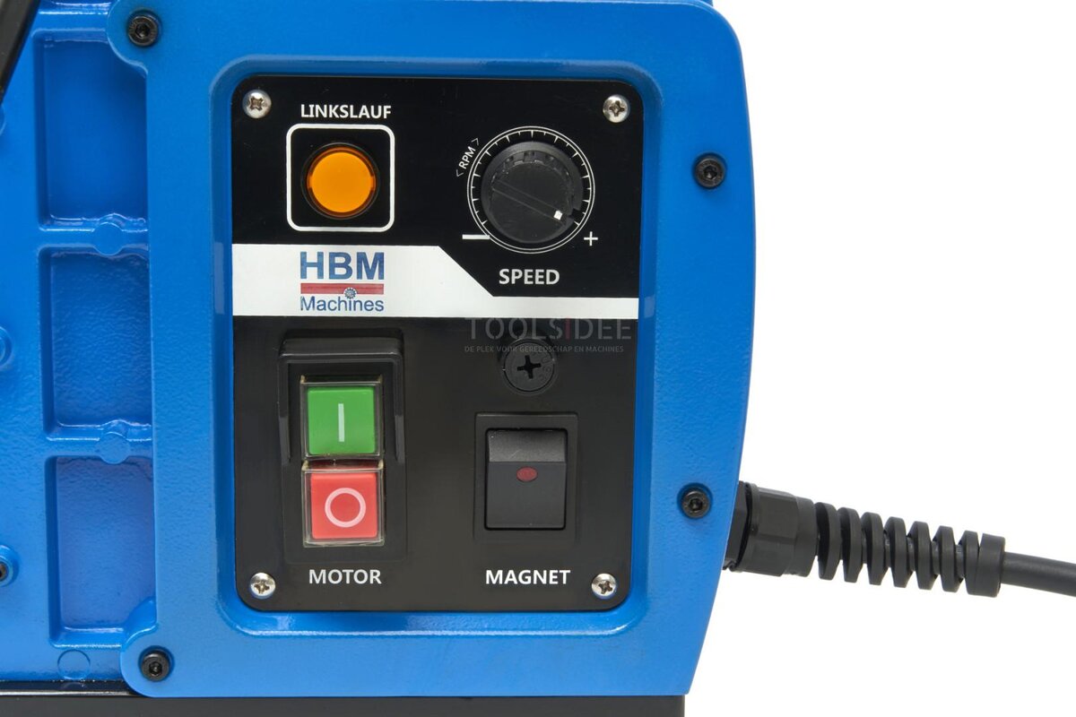 HBM 65 mm Professionele Magneetboormachine met Variabel Toerental en Tapfunctie 
