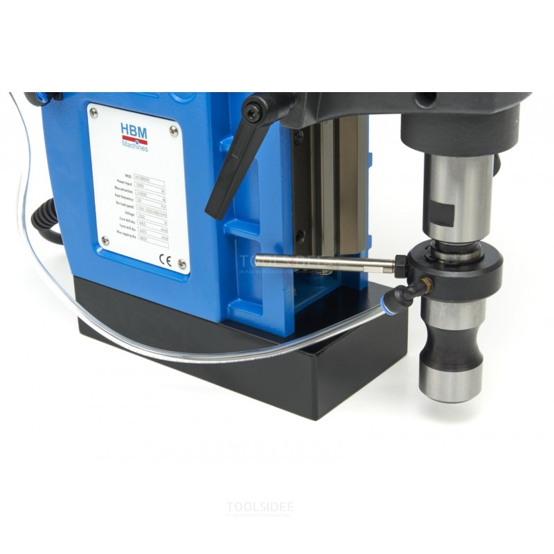 Trapano Magnetico Professionale HBM 65 mm con Velocità Variabile e Funzione Tap