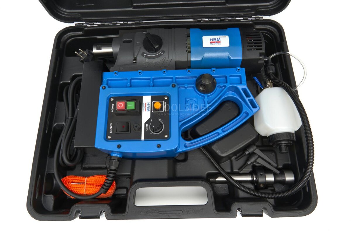 HBM 65 mm Professionele Magneetboormachine met Variabel Toerental en Tapfunctie 