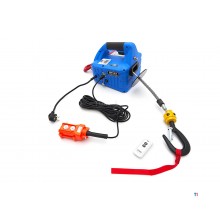 HBM 500 kg. 230-Volt-Elektrowinde, feste Steuerung, Fernbedienung und 2 Haken