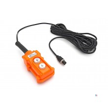 HBM 500 kg. 230-Volt-Elektrowinde, feste Steuerung, Fernbedienung und 2 Haken