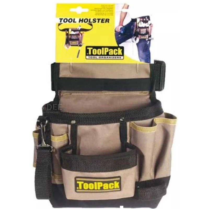 ToolPack Tool Belt - Tool Bag - 8 Compartments