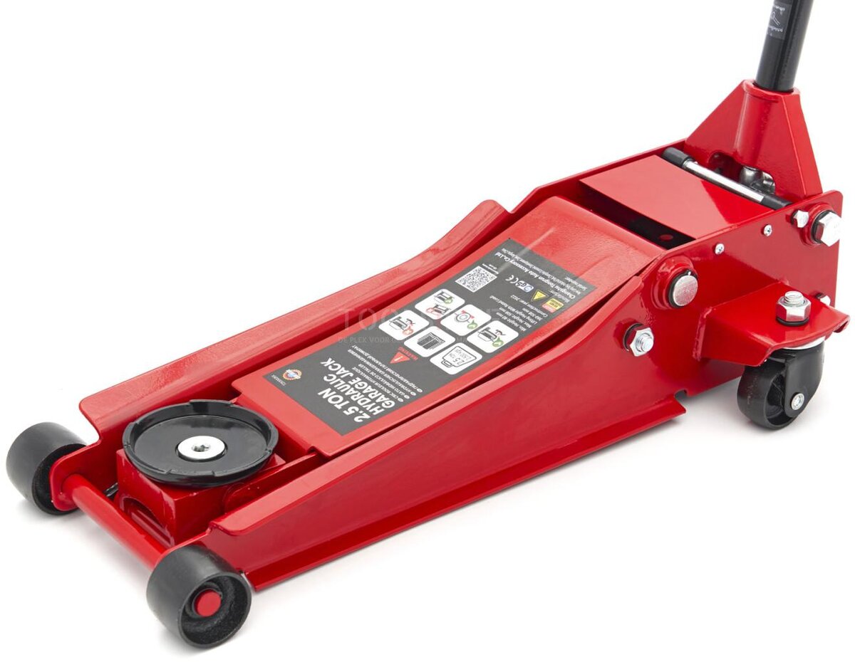 HBM 2,5 Ton Extra Low Heavy Duty Garage Jack 80 â€“ 508 mm.