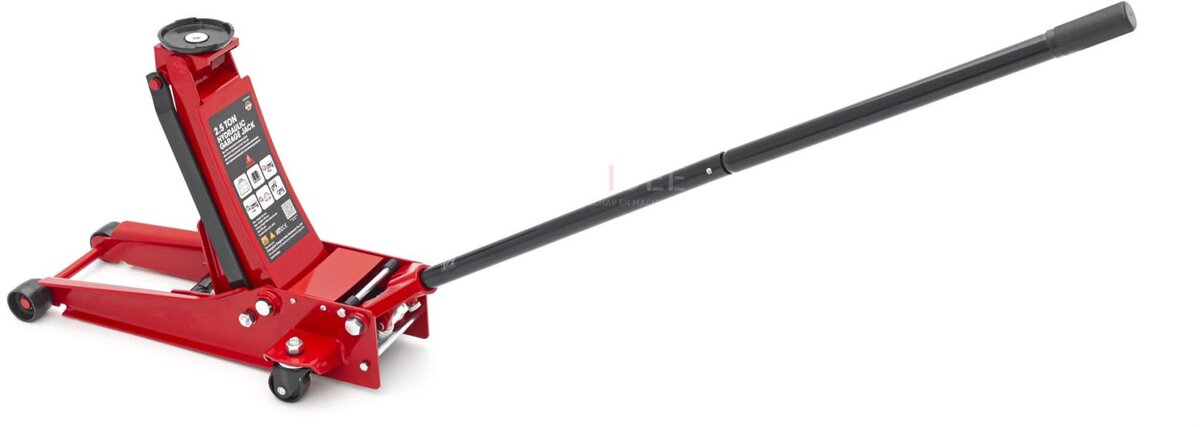 HBM 2,5 Ton Extra Low Heavy Duty Garage Jack 80 â€“ 508 mm.