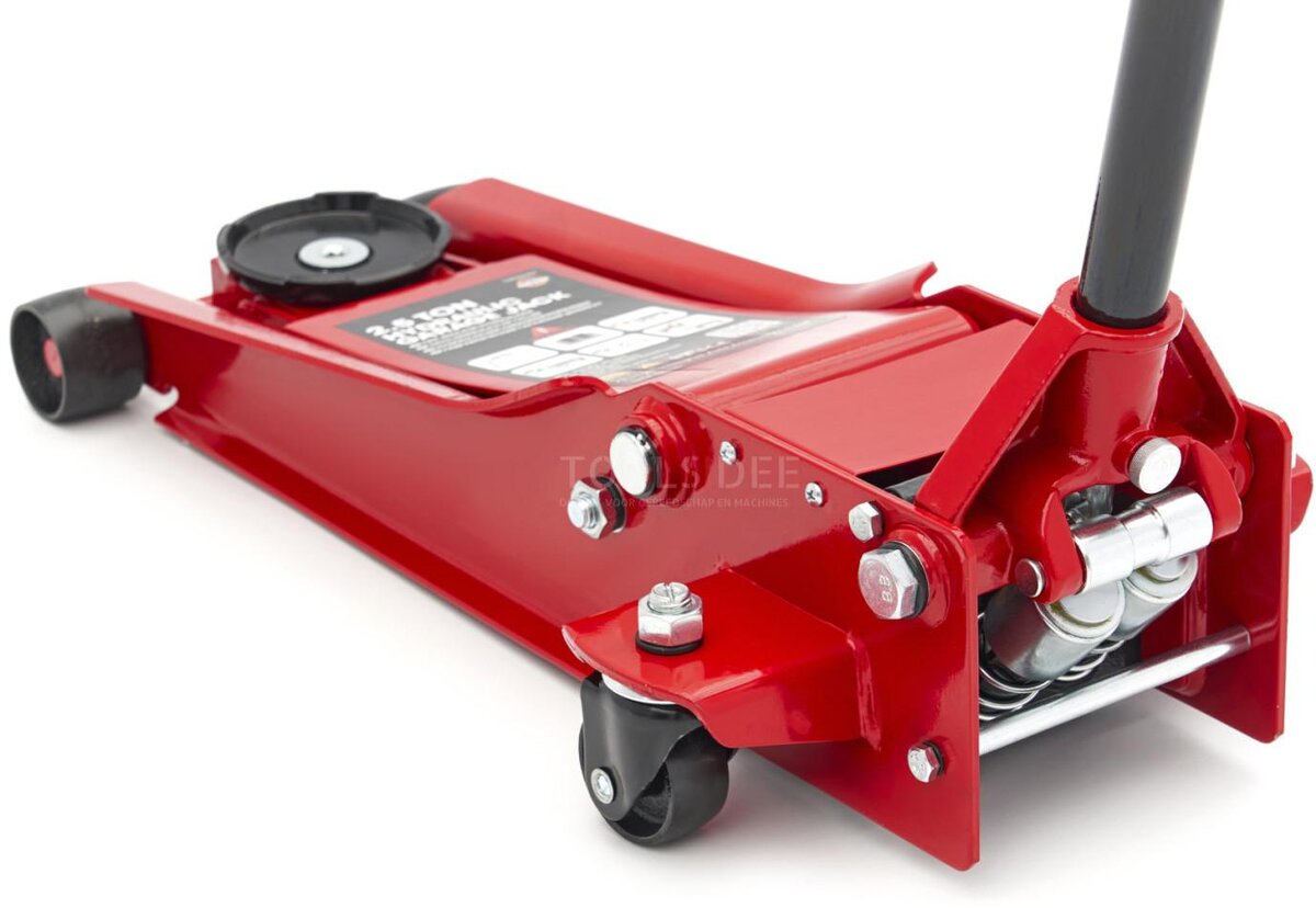 HBM 2,5 Ton Extra Low Heavy Duty Garage Jack 80 â€“ 508 mm.