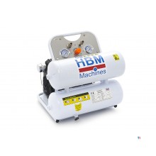 Compresor profesional de bajo ruido HBM de 20 litros - Modelo 2