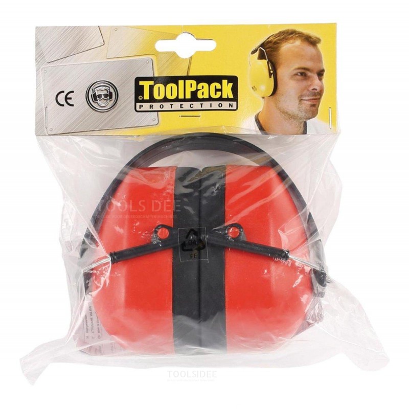Protector auditivo ToolPack con orejeras ajustables