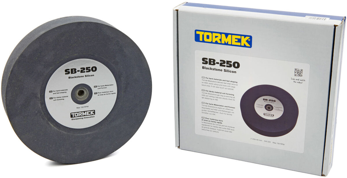 Tormek sb - 250 svartsten-silikon