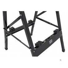 HBM Heavy Duty Foldable Portable Workbench with Tiltable Worktop and 150 Kg. Capacity