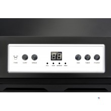 HBM 70 Professionele 860 Watt Bouwdroger, Luchtontvochtiger, Vochtvanger 70 Liter 