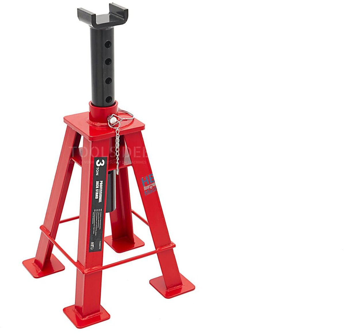 HBM 3 Tons Heavy Duty Akselstøtte Ekstra Høy 480 - 740 mm. HBM 3 Tons Heavy Duty Akselstøtte Ekstra Høy 480 - 740 mm.