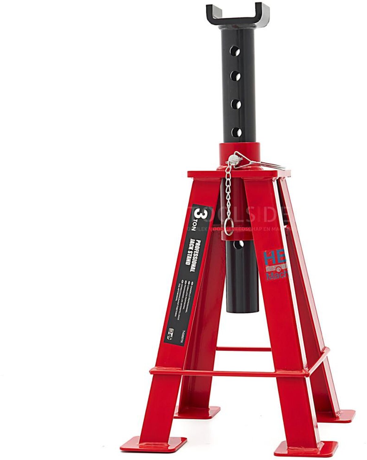 HBM 3 Tons Heavy Duty Akselstøtte Ekstra Høy 480 - 740 mm. HBM 3 Tons Heavy Duty Akselstøtte Ekstra Høy 480 - 740 mm.