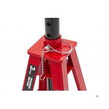 HBM 3 Tons Heavy Duty Akselstøtte Ekstra Høy 480 - 740 mm. HBM 3 Tons Heavy Duty Akselstøtte Ekstra Høy 480 - 740 mm.