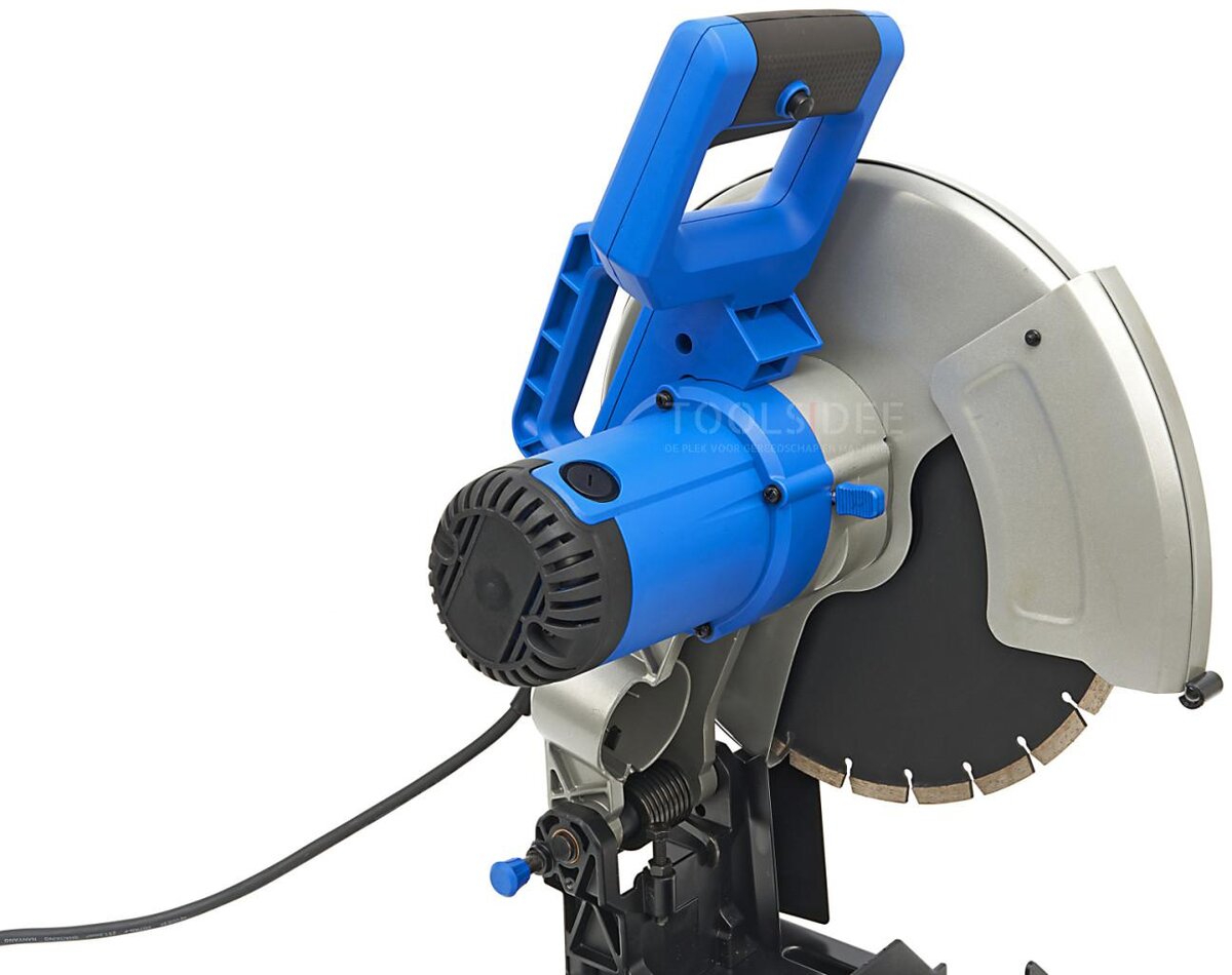  HBM 350 mm:n ammattimainen kivisahakone - 2300 W, sisältää 2 timanttisahanterää