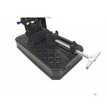  HBM 350 mm:n ammattimainen kivisahakone - 2300 W, sisältää 2 timanttisahanterää