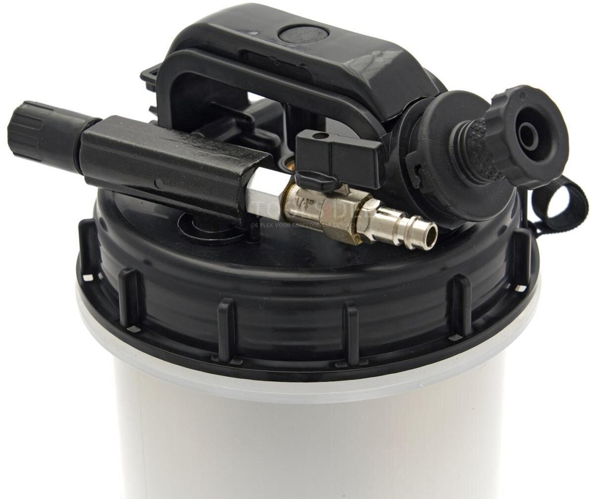 HBM 6 liters profesjonell manual og pneumatisk væskepumpe inkludert 4 væskeslanger HBM 6 liters profesjonell manual og pneumatisk væskepumpe inkludert 4 væskeslanger