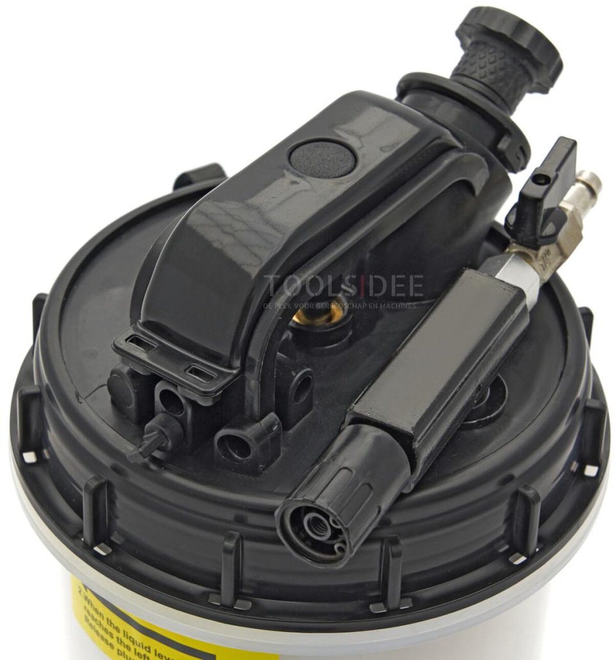 HBM 6 liters profesjonell manual og pneumatisk væskepumpe inkludert 4 væskeslanger HBM 6 liters profesjonell manual og pneumatisk væskepumpe inkludert 4 væskeslanger