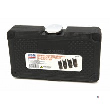 HBM 4 Piece Professional ½” Injector Socket Set, Socket Wrench Set