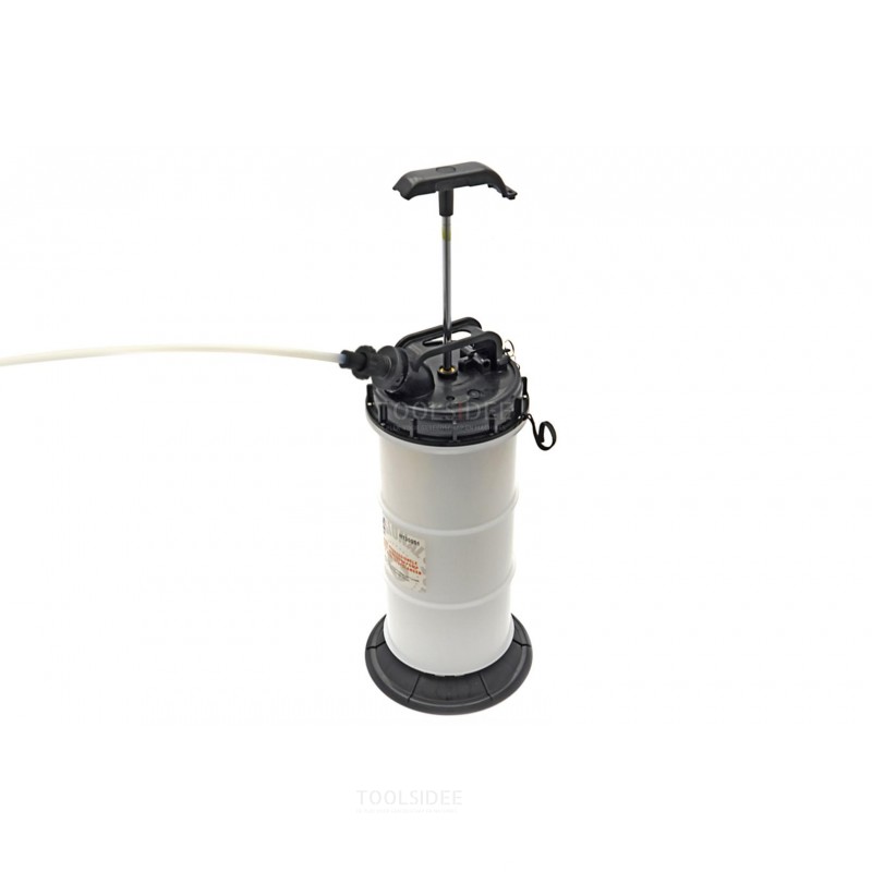 HBM Pompa per liquidi manuale professionale da 6 litri con 4 tubi per liquidi