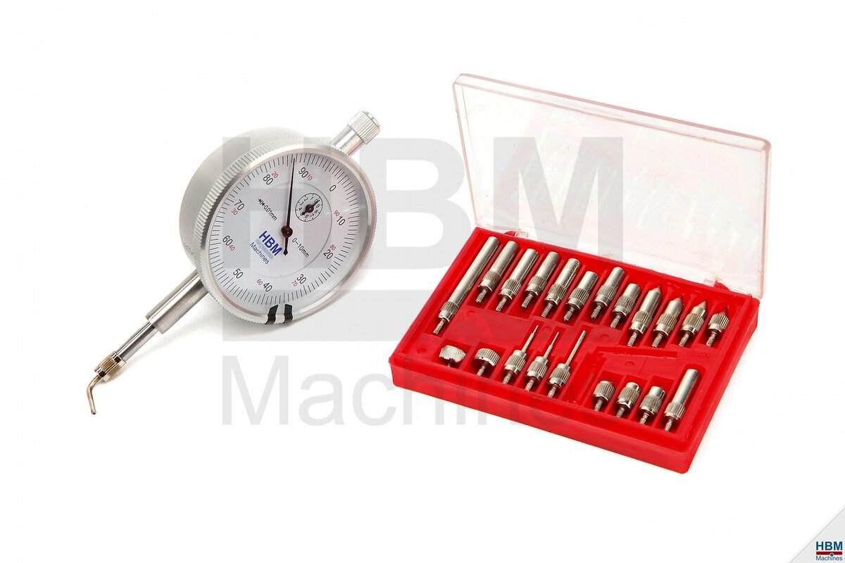 HBM 22-stykke forlengelsespennsett for oppringingsindikator