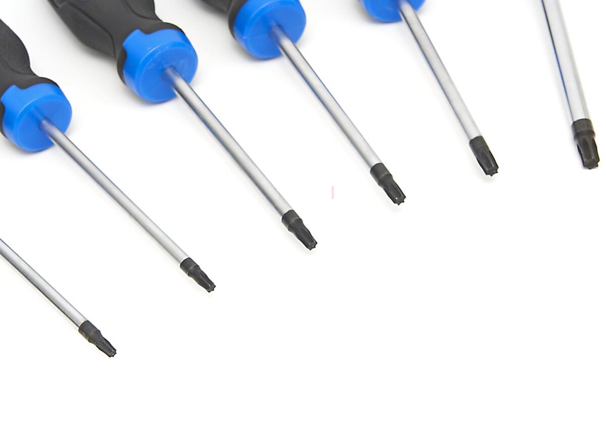 HBM 12-teiliger Profi-Torx-Schraubendreher-Satz im stabilen Aufbewahrungskoffer