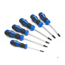 HBM 6 Piece Screwdriver Set With non-slip soft grip handles and magnetic tips HBM 6 Piece Screwdriver Set With non-slip soft grip handles and magnetic tips