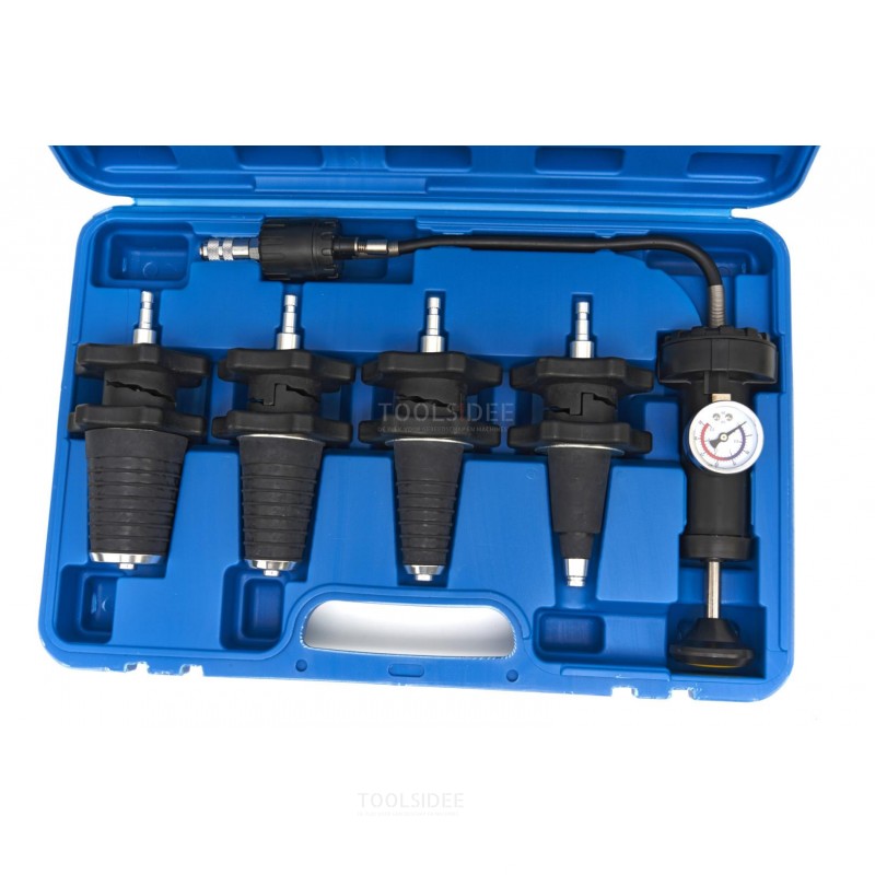 HBM 5 Piece Universal Cooling System Diagnosis, Pressure Test Set With Universal Adapters