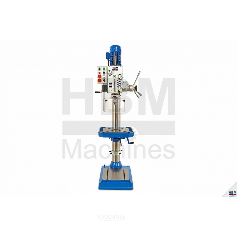 HBM 40 mm. professional gear driven drill press