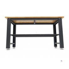 HBM 160 Cm. Profesjonell arbeidsbenk med benkeplate i heltre