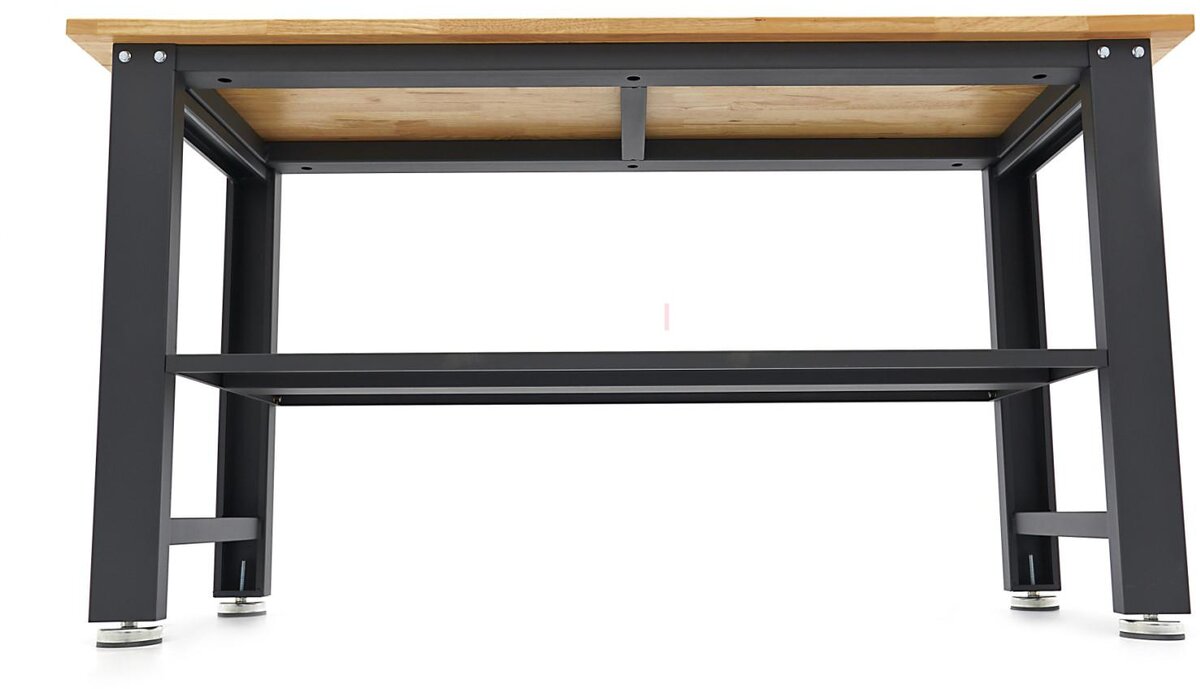 HBM 160 Cm. Profesjonell arbeidsbenk med benkeplate i heltre