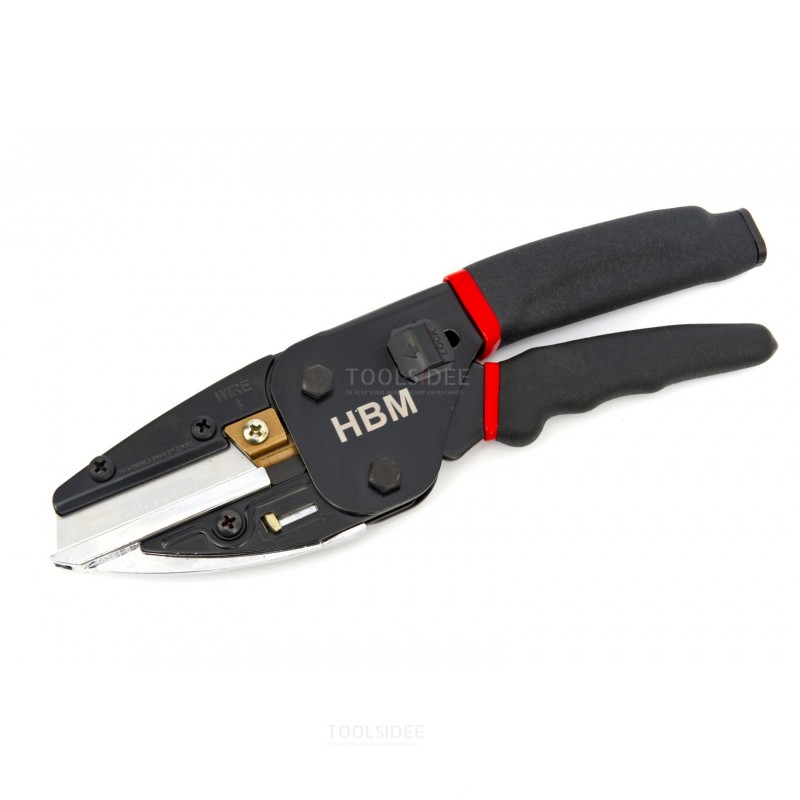 HBM Profi Universal skjæretang Inkludert 5 kniver