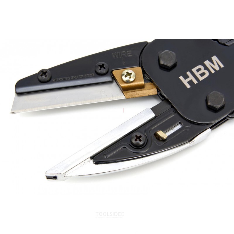 HBM Profi Universal skjæretang Inkludert 5 kniver