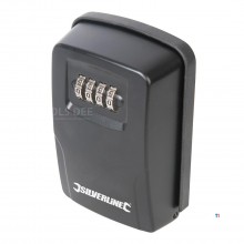 Silverline Key Safe para 2 llaves con cerradura de combinación negro 309218