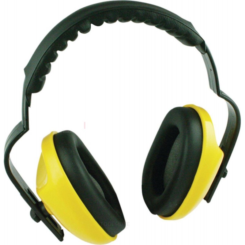 Toolpack protections auditives coques ABS, coussinets d'oreille rembourrés en mousse PU