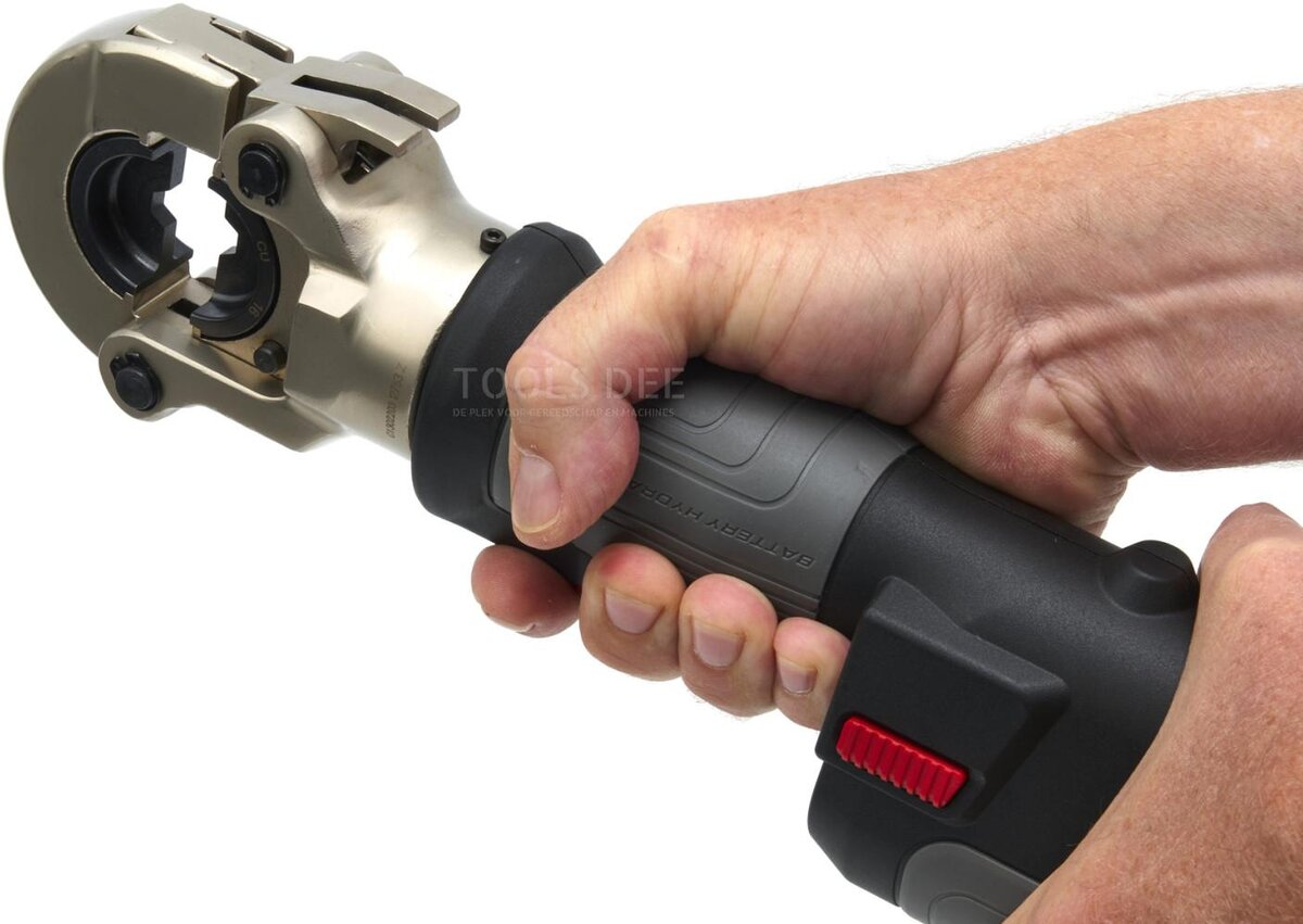 HBM Profesjonelt hydraulisk kabelpresseverktøysett 16-300 mm² - 60kN på batteri HBM Profesjonelt hydraulisk kabelpresseverktøysett 16-300 mm² - 60kN på batteri