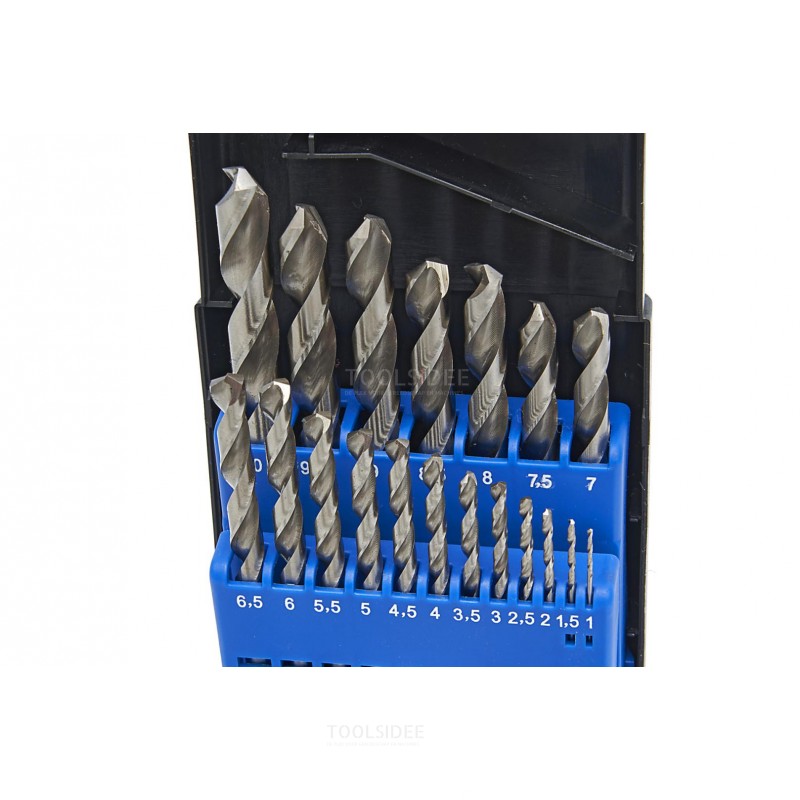 Caja de herramientas profesional HBM 162 piezas, incluido taladro inalámbrico