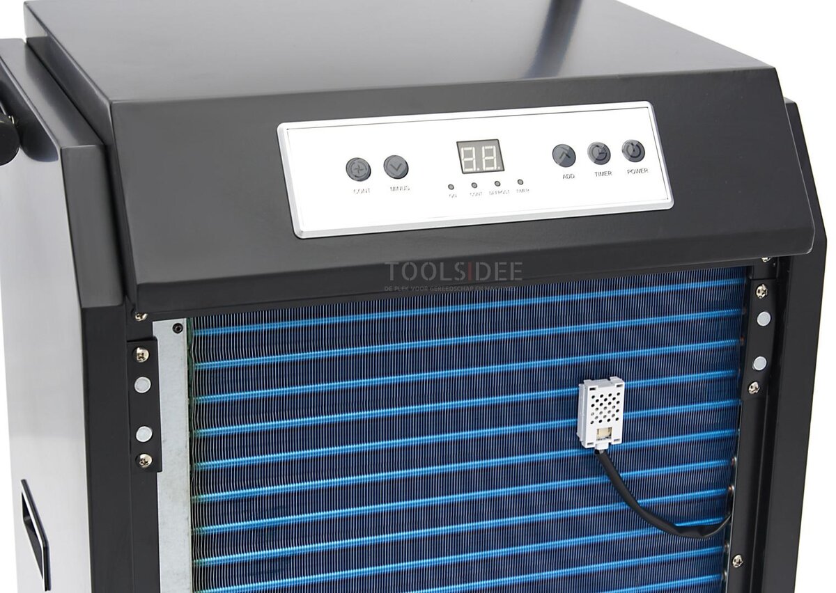 HBM 90 Professional 1080 Watt Bautrockner, Luftentfeuchter, Feuchtigkeitsauffangbehälter 90 Liter