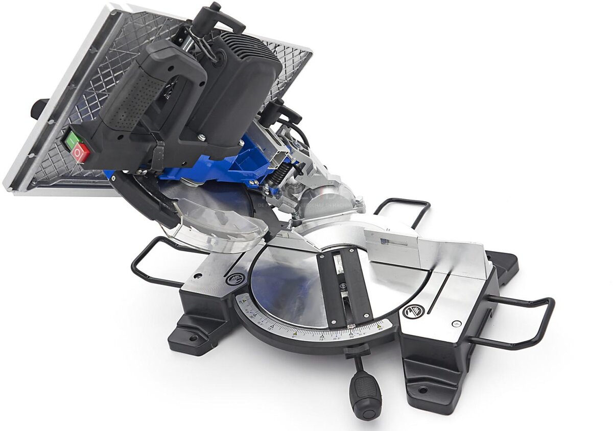 HBM 255 x 70 mm Sega trasversale, troncatrice, tavolo per sega circolare