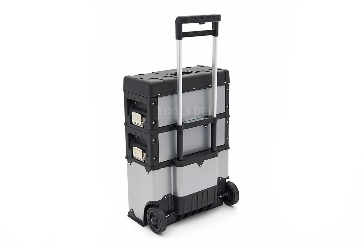 HBM 3-delt modulær mobil værktøjskassesæt