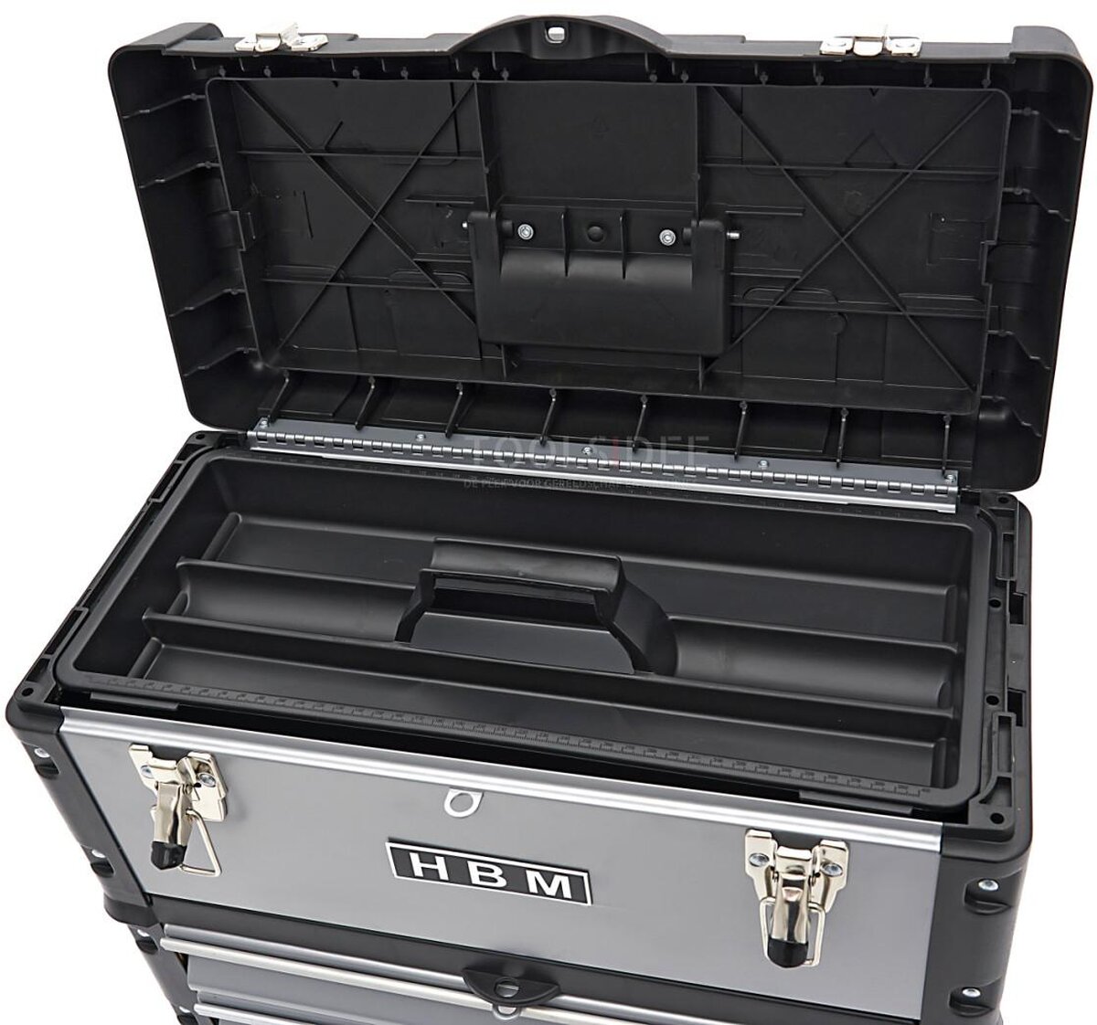 HBM 3-delt modulær mobil værktøjskassesæt