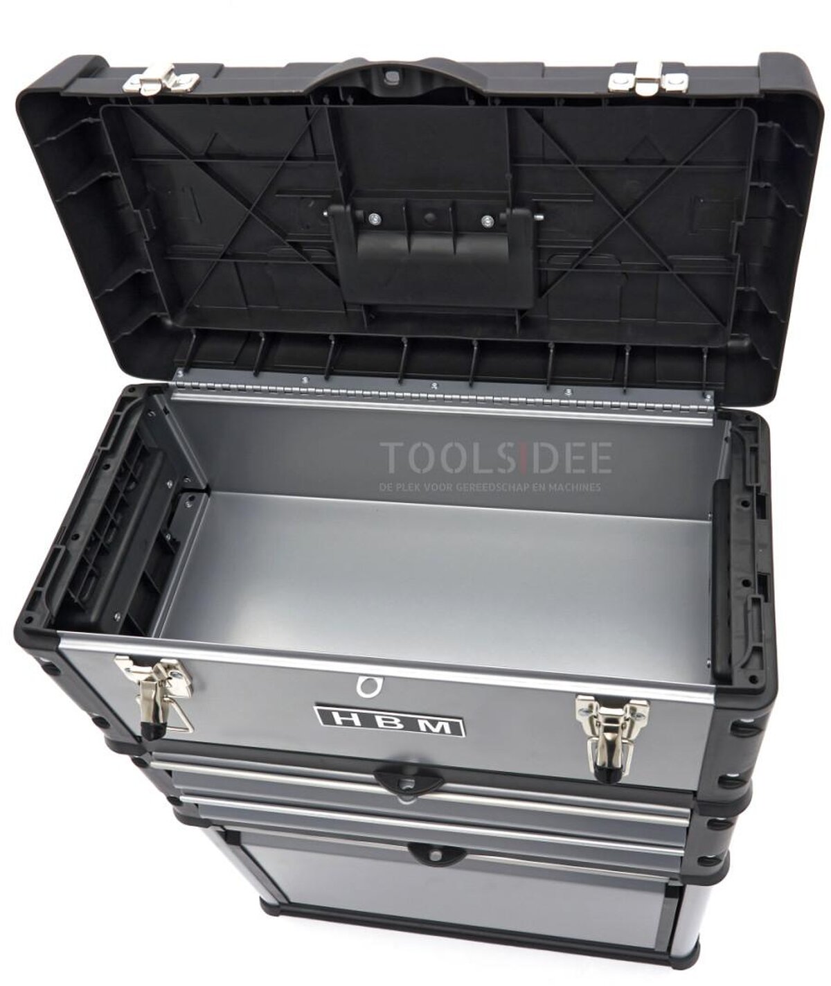 HBM 3-delt modulær mobil værktøjskassesæt