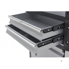 HBM 3-delt modulær mobil værktøjskassesæt