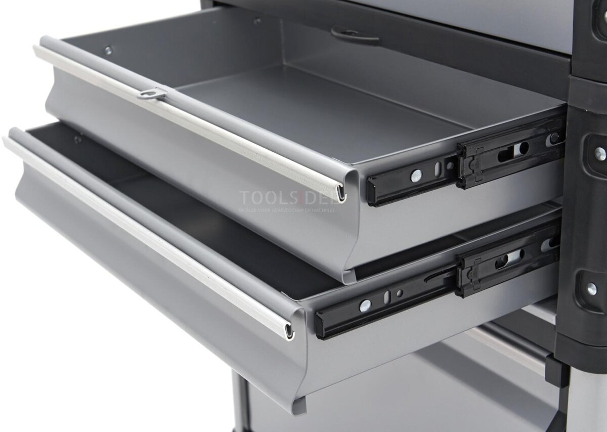 HBM 3-delt modulær mobil værktøjskassesæt