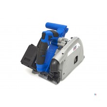 HBM professionell dyksåg, linjalsåg 165 mm på 20 volt 5,0 Ah batteri