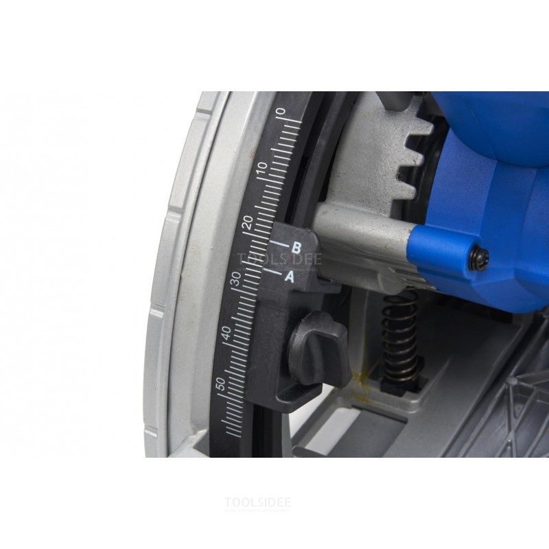 Sega ad immersione professionale HBM, sega righello 165 mm con batteria da 20 Volt 5,0 Ah